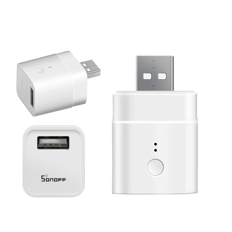 SONOFF Micro — 5 V bezvadu USB viedais adapteris