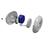 Shelly Button aksesuārs Shelly 1 un Shelly 1PM