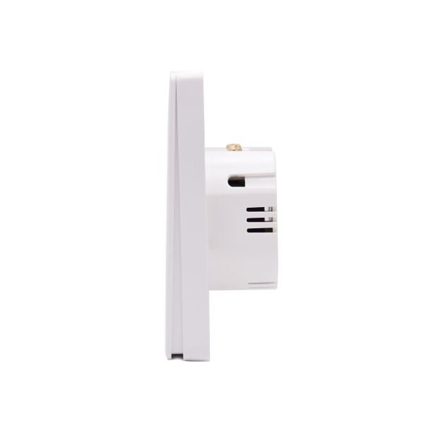 SmartWise B1LNW 1 grupas eWeLink viedais WiFi + RF sienas slēdzis ar fizisko pogu (balts)