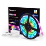 Sonoff L3 Pro RGBIC Smart LED sloksnes gaismas komplekts (WiFi + Bluetooth viedais kontrolieris + 5 metri RGBIC LED sloksne)