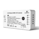 Gledopto Zigbee Pro RGBW LED kontrolieris (Zigbee+RF) 12V / 24V / 36V / 48V / 54V DC