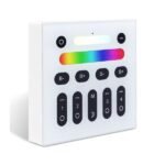 Gledopto 4 zonu LED RF bezvadu sienas panelis (paredzēts Gledopto Pro LED kontrolleriem)