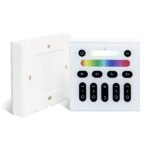 Gledopto 4 zonu LED RF bezvadu sienas panelis (paredzēts Gledopto Pro LED kontrolleriem) - Image 4
