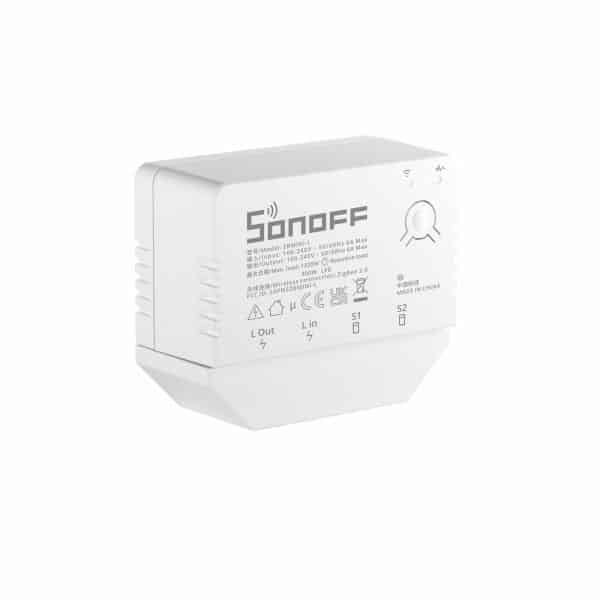 Sonoff ZBMini-L Zigbee viedais relejs (viena sprieguma vada / bez neitrāla tipa)