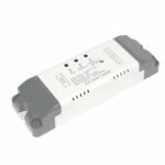 SmartWise 7V-32V 2 grupu viedais releja slēdzis (korpusā), ar sausu kontaktu un īslaicīgu slēdzi, saderīgs ar eWeLink/Sonoff, Wi-Fi + RF