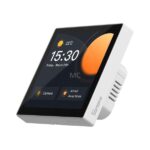 SONOFF NSPanel Pro viedā mājas vadības panelis (ar Zigbee un eWeLink-Remote Bluetooth hub funkcijām), ar baltu rāmi