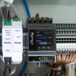 Shelly PRO 4PM Dual Cover WiFi + Ethernet + Bluetooth – 4 grupu relejs ar jaudas mērītāju 2 rullīšu slēģu vadīšanai - Image 2
