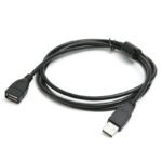 1,5 M USB pagarinājuma kabelis no malas uz mātīti