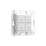 Shelly Wall Switch 4 poga - balta