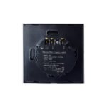 SmartWise Dimmer, saderīga ar eWeLink lietotni, Wi-Fi pieskāriena reostata slēdzis (ar melna stikla priekšējo paneli) - Image 3