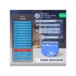 Nous B3T viedais Wi-Fi 2 grupu mini releja modulis ar jaudas mērītāju un rullo slēģu/aizkaru vadības funkciju (Tasmota programmaparatūra, saderīga ar materiālu) - Image 2