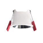 Gledopto GL-D-002P Zigbee Pro (Zigbee 3.0 + RF uztvērējs) viedais padziļināts LED lejupējais apgaismojums (300 lūmeni. IP40), ar baltu rāmi - Image 2