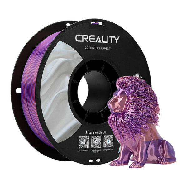 CR-Silk PLA Filament Creality (rozā-violeta)