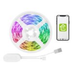 Smart WiFi RGB LED gaismas sloksne Gosund SL1 (2,8m), Tuya - Image 5