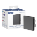 AQARA Smart Wall Switch H1 EU (ar neitrālu, vienu sviru) pelēks - Image 4