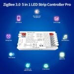 Gledopto GL-C-201P, Zigbee Pro 5-in-1 LED kontrolieris (Zigbee+RF) 12V-54V DC - Image 3