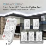 Gledopto GL-C-201P, Zigbee Pro 5-in-1 LED kontrolieris (Zigbee+RF) 12V-54V DC - Image 2