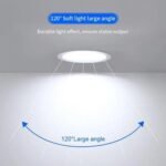 Gledopto GL-D-015P Zigbee Pro (Zigbee 3.0 + RF uztvērējs) viedais padziļināts LED leju apgaismojums ar baltu rāmi, īpaši plakans dizains - Image 4