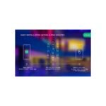 Nous F1 smart Tuya Wi-Fi RGB LED lente, 5 metri - Image 4