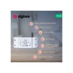 Nous L6Z viedais Tuya Zigbee releja slēdža modulis ar jaudas mērītāju - Image 2