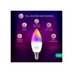 Nous P4 viedā Tuya Wi-Fi RGB spuldze (E14 ligzda), saderīga ar materiālu - Image 2