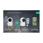 Nous W2 viedā Tuya Wi-Fi PTZ IP kamera, 2MP - Image 3