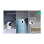 Nous W2 viedā Tuya Wi-Fi PTZ IP kamera, 2MP - Image 4