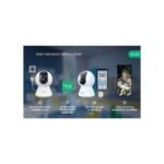 Nous W5 viedā Tuya Wi-Fi PTZ IP kamera 3MP - Image 4