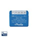 Shelly Qubino Wave 1 MINI viedais relejs ar 1 grupu, ar Z-Wave protokolu - Image 2