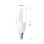 SmartWise E14 Wi-Fi + eWeLink-Remote (Bluetooth) viedā spuldze, 5W, regulējama siltā/aukstā balta + RGB krāsu gaisma - Image 4