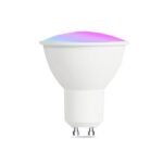 SmartWise GU10 Wi-Fi + eWeLink-Remote (Bluetooth) viedā spuldze, 5W, regulējama siltā/aukstā balta + RGB krāsu gaisma