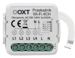 OXT mini 4 grupu releja modulis WiFi TUYA