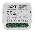 OXT mini releja modulis 2 grupas ZigBee TUYA (SWTZ22)