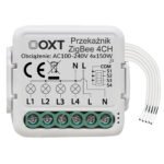 OXT mini releja modulis 4 grupu ZigBee TUYA (SWTZ27)
