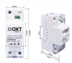 OXT Relejs ar patēriņa uzskaiti 65A Lite 2P DIN WiFi TUYA - Image 2
