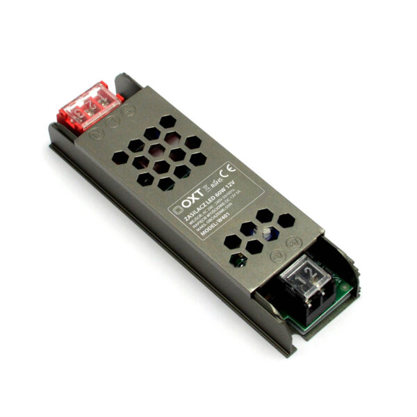 OXT LED barošanas bloks 12V 60W 5A SLIM PRO
