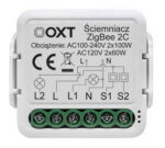 OXT mini 2 kanālu dimmer modulis ZigBee TUYA