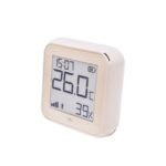 Shelly PLUS GEN3 H&T Wi-Fi + Bluetooth mitruma un temperatūras sensors ar e-papīra displeju (ziloņkaula krāsa) - Image 2