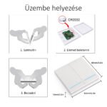 SmartWise RF2 2 grupu bezvadu RF sienas slēdzis - Image 3