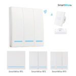 SmartWise RF2 2 grupu bezvadu RF sienas slēdzis - Image 2