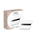 Aqara V1 Display Switch - 2 kanālu viedais Zigbee sienas slēdzis ar LCD ekrānu