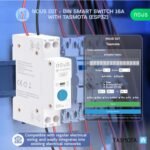 Nous D1T ar DIN sliedi saderīgs Wi-Fi releja modulis ar Tasmota programmaparatūru, saderīgs ar matter, 16A - Image 3