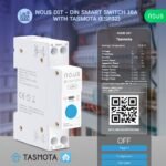 Nous D1T ar DIN sliedi saderīgs Wi-Fi releja modulis ar Tasmota programmaparatūru, saderīgs ar matter, 16A - Image 2