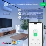 Nous D3Z — ar DIN savietojams viedais Tuya Zigbee releja modulis, 25A - Image 5
