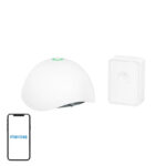 Viedais ūdens noplūdes sensors Meross MS400H (HomeKit) (sākuma komplekts)