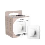 Aqara H2 Dimmer EU, Zigbee + vītņu reostata sienas slēdzis ar universālo vadu, balts