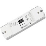 Viedais kontrolieris digitālajām kāpņu LED sloksnēm RGB-IC 5V - 24V 2x augšup uz leju slēdži SD WiFi TUYA sērija - Image 2