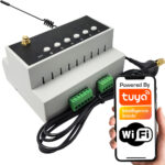 6 kanālu WiFi Tuya releja kontrolieris