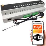 16 kanālu WiFi Tuya releja kontrolieris