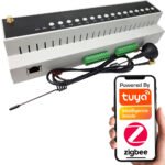 16 kanālu ZigBee Tuya releja kontrolieris